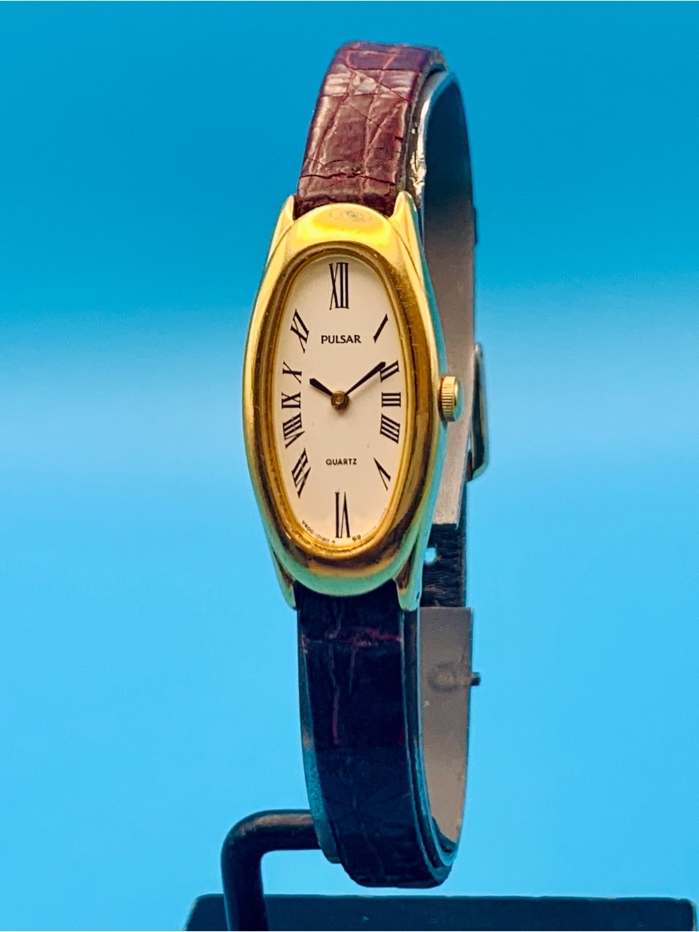 PULSAR By SEIKO V400-5080 Women’s Vintage Watch Roman Numerals Working New Batt